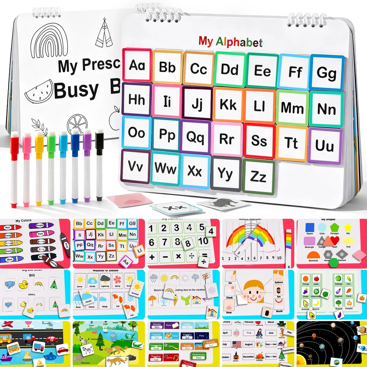 30-Activity Busy Book · Color